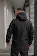 Чоловіча куртка Softshell демісезона без флісу водостійка Easy Intruder 5XL Чорна - зображення 4