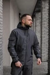 Чоловіча куртка Softshell демісезона без флісу водостійка Easy Intruder 5XL Сіра - зображення 1
