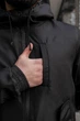 Чоловіча куртка Softshell демісезона без флісу водостійка Easy Intruder 5XL Чорна - зображення 10
