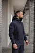 Чоловіча куртка Softshell демісезона без флісу водостійка Easy Intruder 4XL Темно синя - зображення 3