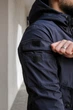 Чоловіча куртка Softshell демісезона без флісу водостійка Easy Intruder 4XL Темно синя - зображення 9
