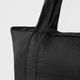 Складана дорожня сумка MUJI OHS6CC4S з переробленого нейлону, чорна - зображення 4