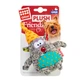 Игрушка для собак GiGwi Plush Медведь с пищалкой, текстиль, 10 см (75044) - изображение 4