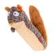 Іграшка для собак GiGwi Plush Білка з пискавкою, текстиль, 29 см (75309) - зображення 1