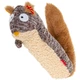Іграшка для собак GiGwi Plush Білка з пискавкою, текстиль, 29 см (75309) - зображення 2