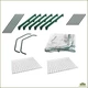 Складной парник Neo Tools 95×69×49 см с ПВХ-плёнкой и двумя полками - изображение 8