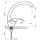 Змішувач для кухні Zerix YUB-048 - изображение 2