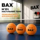 М'яч для настільного тенісу BAX 3* ORANGE 3 шт - зображення 2
