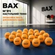М'яч для настільного тенісу BAX 3* ORANGE 20 шт - изображение 2