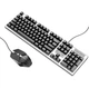 Клавиатура игровая проводная с LED подсветкой и оптической мышкой GM-I8 Pro RGB USB для Windows/MAC - изображение 8