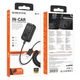 Bluetooth аудіо ресивер Borofone BC49 June (USB-A) чорний - зображення 6