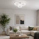 Люстра LED RR-36 WH 36Вт, 3000-6400К, 300-3060 Лм, пульт ДУ (Белый, Светильник светодиодный, потолочный) - изображение 5