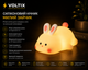 Светильник HOCO HX16 2W. 1200 mAh. Silicone lamp Rabbit - изображение 1