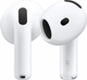 Наушники беспроводные вкладыши Pods 4 с шумоподавлением для айфон андроид Apple iOS Android разъем Type-C White и чехлом в подарок - изображение 2