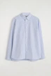 Сорочка чоловіча COS cotton oxford shirt 1307720002 XL Біло-блакитний - изображение 7