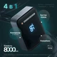 Пуско-зарядний пристрій Baseus Super Energy 2-in-1 1000A 8000 mAh з компресором, бустер для авто 12V - зображення 2
