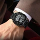 Чоловічий спортивний тактичний годинник Poedagar Dual Black - изображение 6