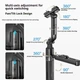 Штатив-монопод Q625 длиной 1,83 м с поддержкой Bluetooth, функцией слежения за объектом, двойной подсветкой и стабилизацией изображения (md-17888) - изображение 4