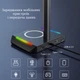Подставка для наушников New Bee NB-Z12 игровая RGB подсветка настольный держатель Black - изображение 5