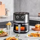 Безоливна електрична Аерогриль Rainberg RB-2269 на 8 л 4200 W - зображення 3