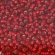 Бисер Preciosa10, 50г, №303-33119/97090, прозрачный с серебряной серединкой, красный темный - изображение 1