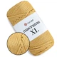 Пряжа YarnArt Macrame XL, Песок №155, полиэстеровый шнур 3 мм, ЯрнАрт Макраме ХЛ нитка для вязания крючком и спицами, полиэстер 100% - изображение 1