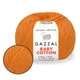 Пряжа Gazzal Cotton Baby, Оранж №3416, 50 г/165 м, Газзал Бебі Коттон бавовна з акрилом, демісезон, нитка для в'язання - зображення 1