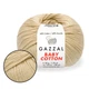 Пряжа Gazzal Cotton Baby, Крем №3445, 50 г/165 м, Газзал Беби Коттон хлопок с акрилом, демисезон, нить для вязания - изображение 1