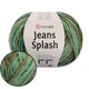 Пряжа YarnArt Jeans Splash, №961, 55% хлопок / 45% акрил, 160 м / 50 г, меланжевая цветная нить для демисезонных изделий, ЯрнАрт Джинс Сплеш - изображение 1