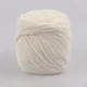 La Mia Angora, Білий №1 - пряжа для в'язання 50г/125м, 15% ангора / 15% віскоза / 50% поліамід - зображення 2