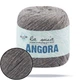 La Mia Angora, Серый №134 - пряжа для вязания 50г/125м, 15% ангора / 15% вискоза / 50% полиамид - изображение 1