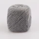 La Mia Angora, Серый №134 - пряжа для вязания 50г/125м, 15% ангора / 15% вискоза / 50% полиамид - изображение 2