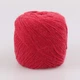 La Mia Angora, Красный №4 - пряжа для вязания 50г/125м, 15% ангора / 15% вискоза / 50% полиамид - изображение 2