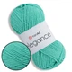 Пряжа YarnArt Elegance Бирюзовый №115, хлопчатобумажная пряжа 50 г 130м с люрексом ЯрнАрт Элеганс - изображение 1