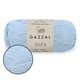 Пряжа Gazzal Giza (Газал Гиза) Серо-голубой №2473, 100% мерсеризованный хлопок, 50 г / 125 м, летняя пряжа, хлопок для вязания крючком и спицами - изображение 1
