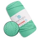 Шнур для макраме Popyarn Macrame XL, Ментол №475, 250 г / 125 м, 100% поліпропілен - для в'язання сумок, килимків, кошиків, панно, декору - зображення 1