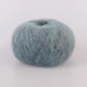 Lana Gatto Mohair Royal, Сіро-сизий №05521 - італійська пряжа кід мохер з нейлоном, 25г / 215м, тонка, для павутинок, ажурних виробів, светрів - зображення 3