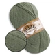 Alize Angora Gold, Зеленый миндаль №180 – тонкая пряжа с ангорой, 100 г/550 м, акрил 80% / шерсть 20% - для вязания свитеров, шарфов, шалей - изображение 1