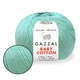 Пряжа Gazzal Cotton Baby, Бирюза №3452, 50 г/165 м, Газзал Беби Коттон хлопок с акрилом, демисезон, нить для вязания - изображение 1