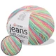 Пряжа YarnArt Jeans Soft Colors №6204, Color 50г 160м, Ярнарт Джинс Софт Колор бавовна з поліакрилом для в'язання - зображення 1