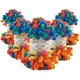 Упаковка Alize Puffy Color, №6511, 5шт - плюшева пряжа з готовими петлями для в'язання руками 100г / 9 м - для пледів, аксесуарів - зображення 1