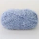 Nako Paris, Голубой №4129, фантазийная пряжа с длинным ворсом, 100 г / 245 м, 40% премиум акрил / 60% полиамид, для одежды, аксессуаров и декора - изображение 2