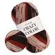 YarnArt Crazy Color, №156 - пряжа полушерстяная, 100 г / 260 м, 25% шерсть 75% акрил, секционное окрашивание для джемперов, жилетов, Крейзи Колор - изображение 1