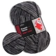 Плюшева пряжа Premium Yarn Baby Love, Графіт №367, 100% поліестер, 100г/120м, для в'язання іграшок, дитячого одягу, пледів, амігурумі - зображення 1