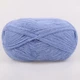 Alize Angora Gold, Блакитний №40 – тонка пряжа з ангорою, 100 г/550 м, акрил 80% / шерсть 20% - для в'язання светрів, шарфів, шалей - зображення 3