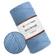 Пряжа Hobby Trend Macrame Cotton, яскраво-блакитний №138, бавовняний шнур для макраме 2 мм, 250 г/240 м, для в'язання сумок та декору, Macrame Cotton - зображення 1