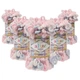 Упаковка Alize Puffy Color, №5864, 5шт - плюшева пряжа з готовими петлями для в'язання руками 100г / 9 м - для пледів, аксесуарів - зображення 1