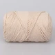 YarnArt Cotton Fair 4/4, Молочный №5511- хлопковая пряжа для вязания спицами и крючком, 50 г/80 м, 100% хлопок - изображение 3