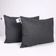Набір подушок №0115 Сolor Fun Line 17-0611 Stripe Black Вовна (середні) 50*70*2 - зображення 1