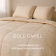 Набір вовна №9564 "Gold camel" Wool Літо (Ковдра + подушка) 200*220+50*70 (2 шт.) - зображення 2